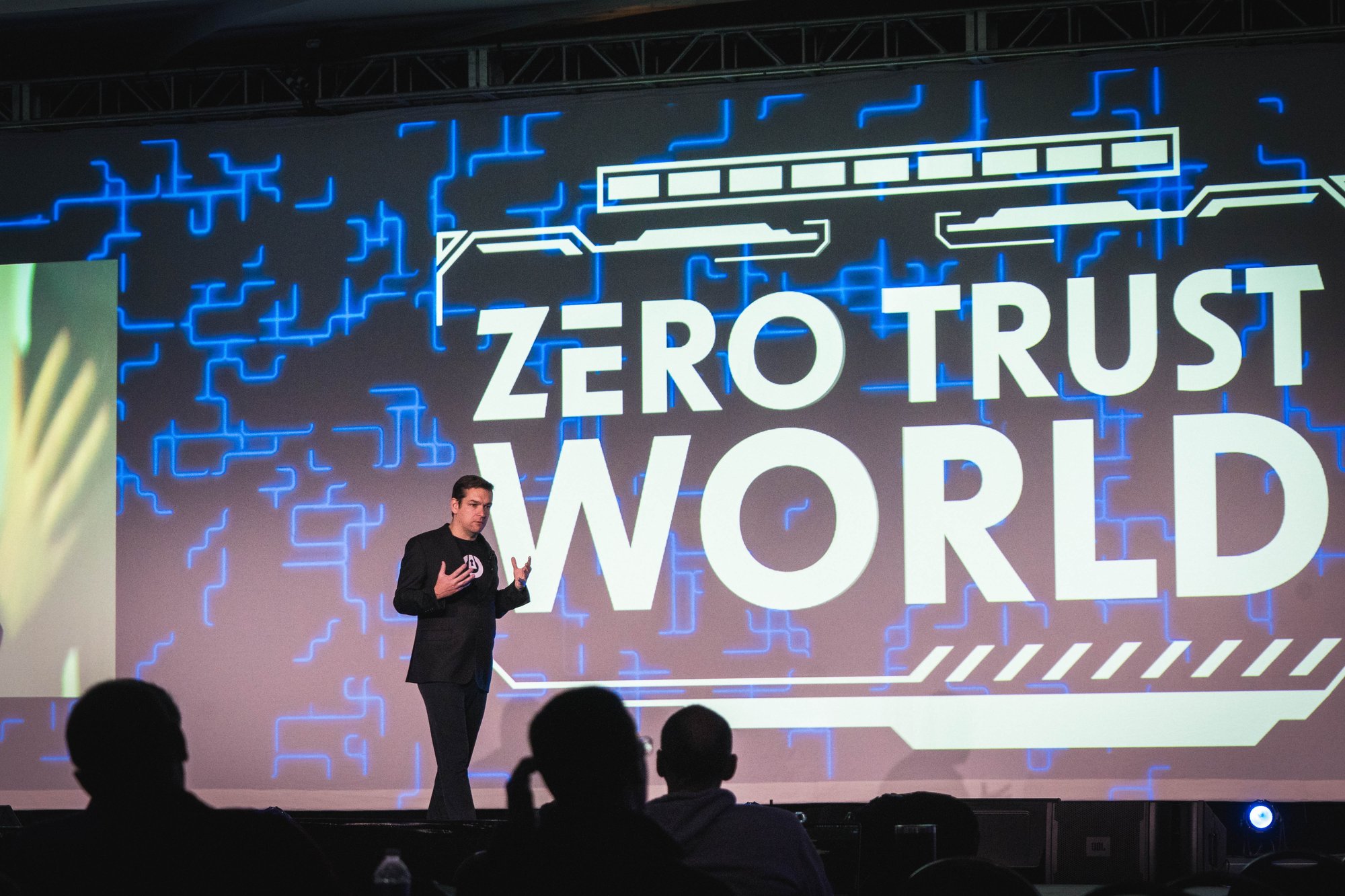 Danny Jenkins speaking at Zero Trust World 23